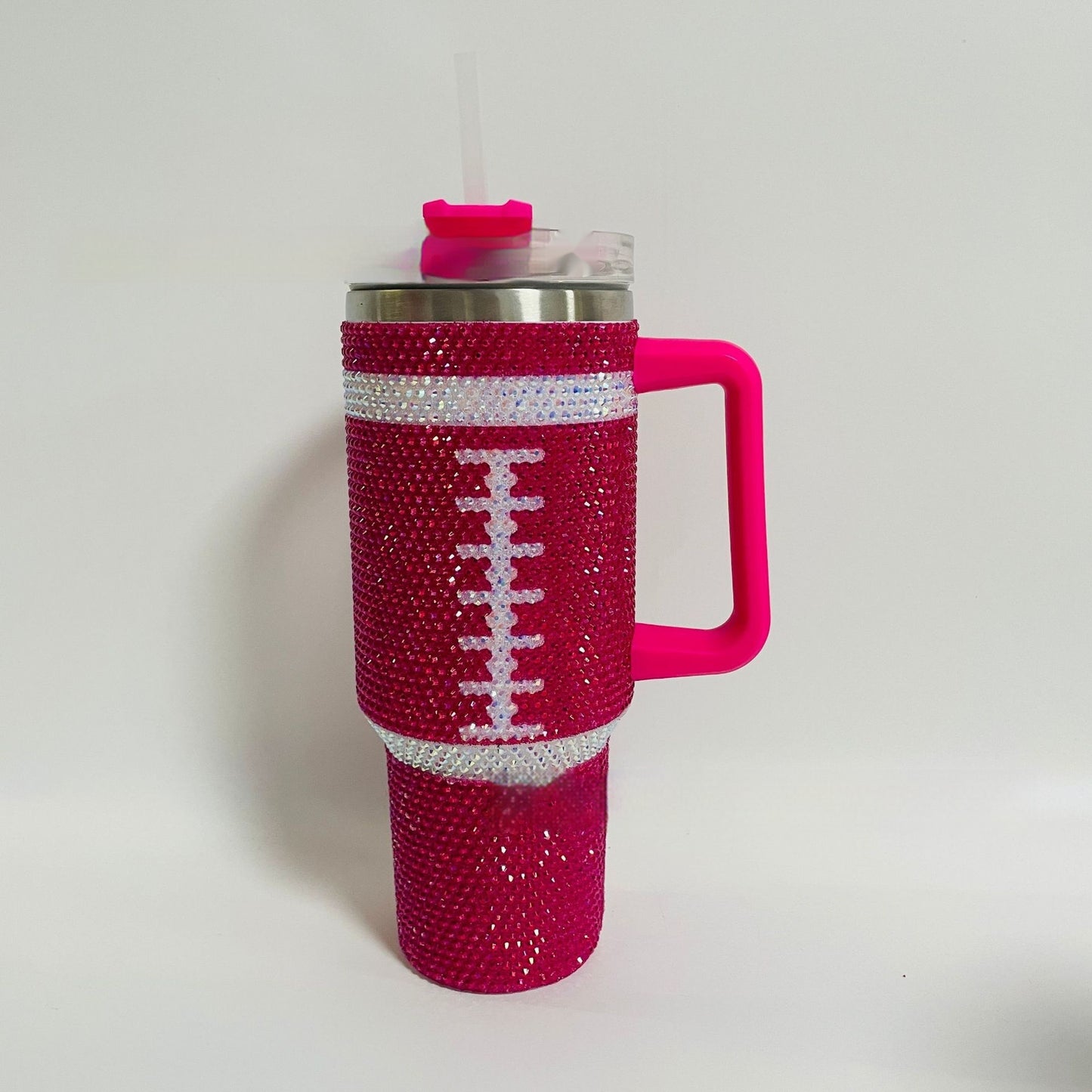 Stainless Steel Cup with Stars and Stripes Flag Design