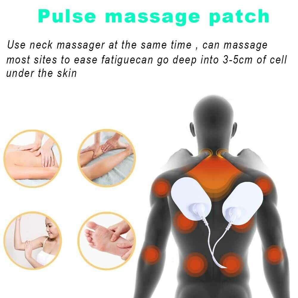 Neck Massager Magnetic Pulse Therapy Vertebra Relax