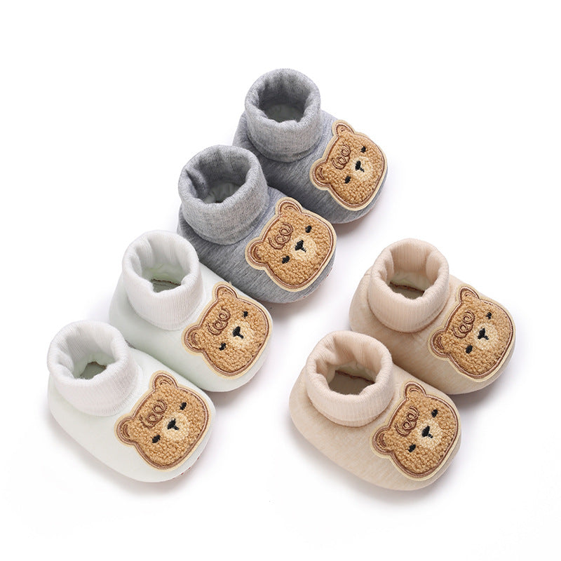 Winter Baby Plush Thick Warm Shoes