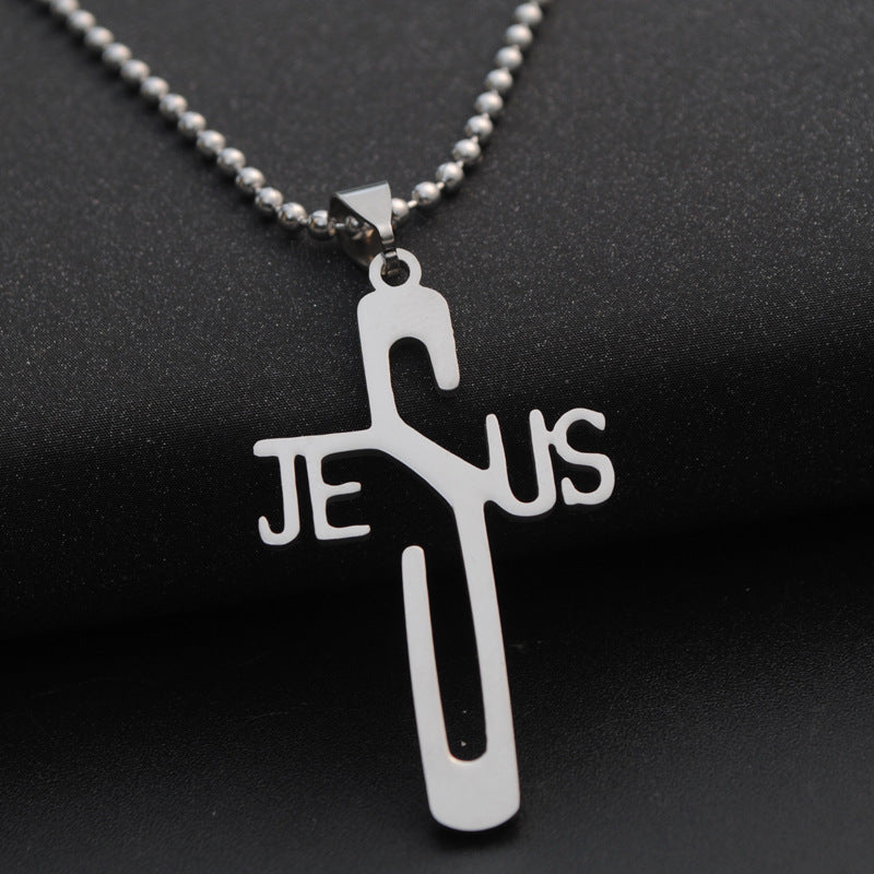 Stainless Steel Cross Necklace