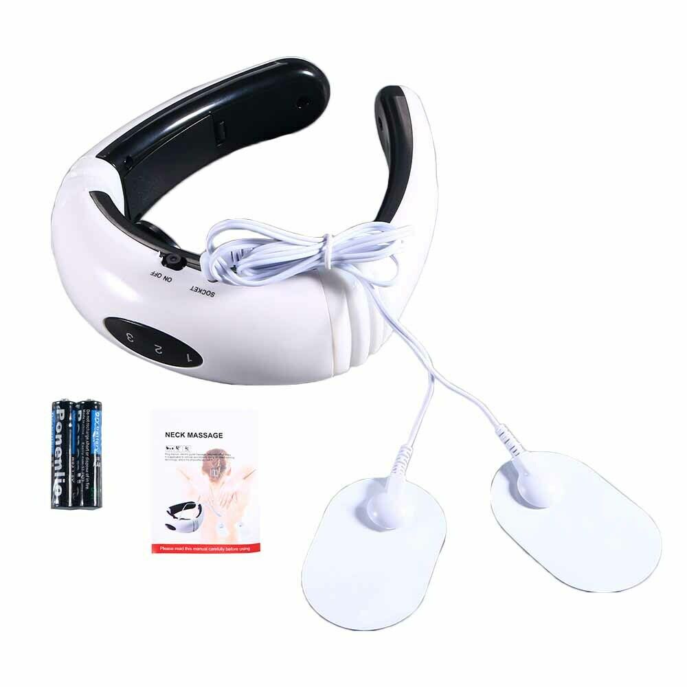 Neck Massager Magnetic Pulse Therapy Vertebra Relax