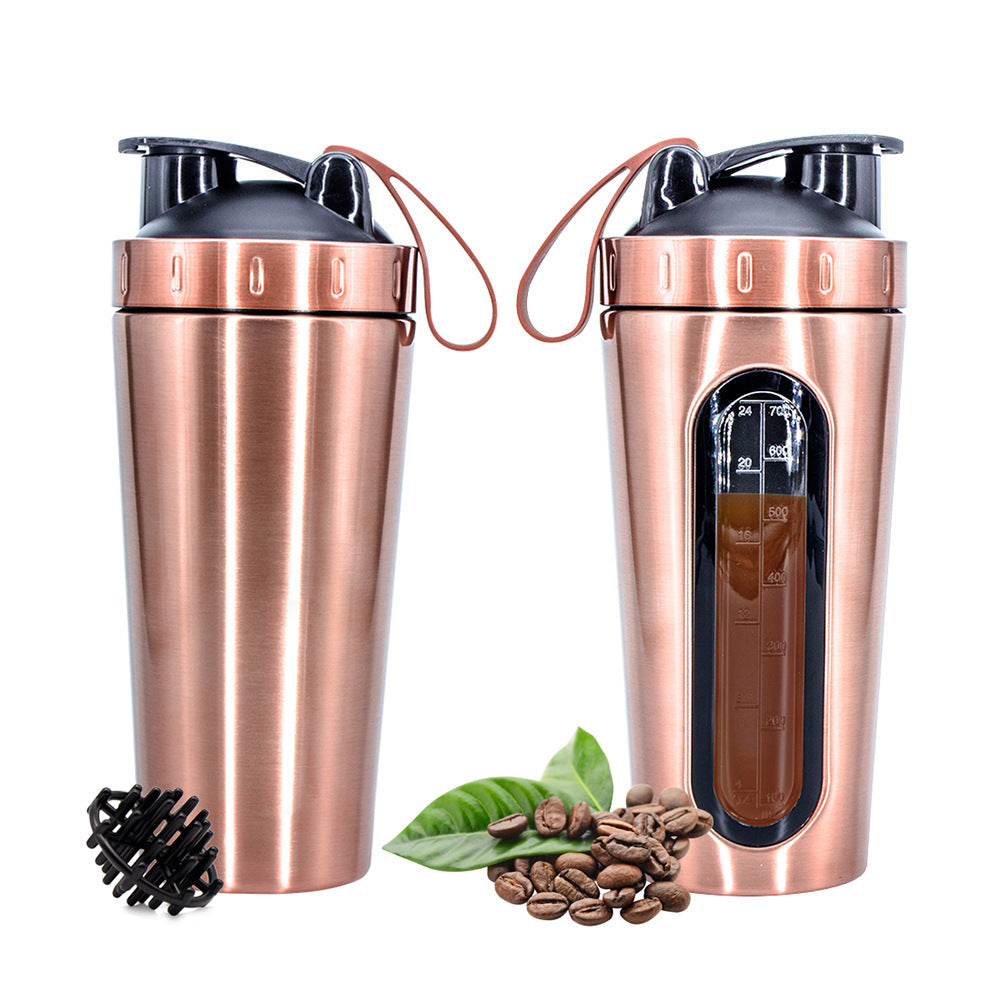 Stainless steel sports mixing cup