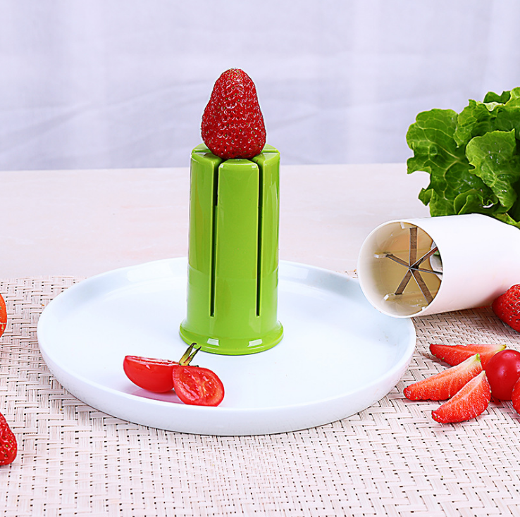 Vegetable Cutters Fruit Cucumber Carrot Divider Strawberry Slicer Splitter