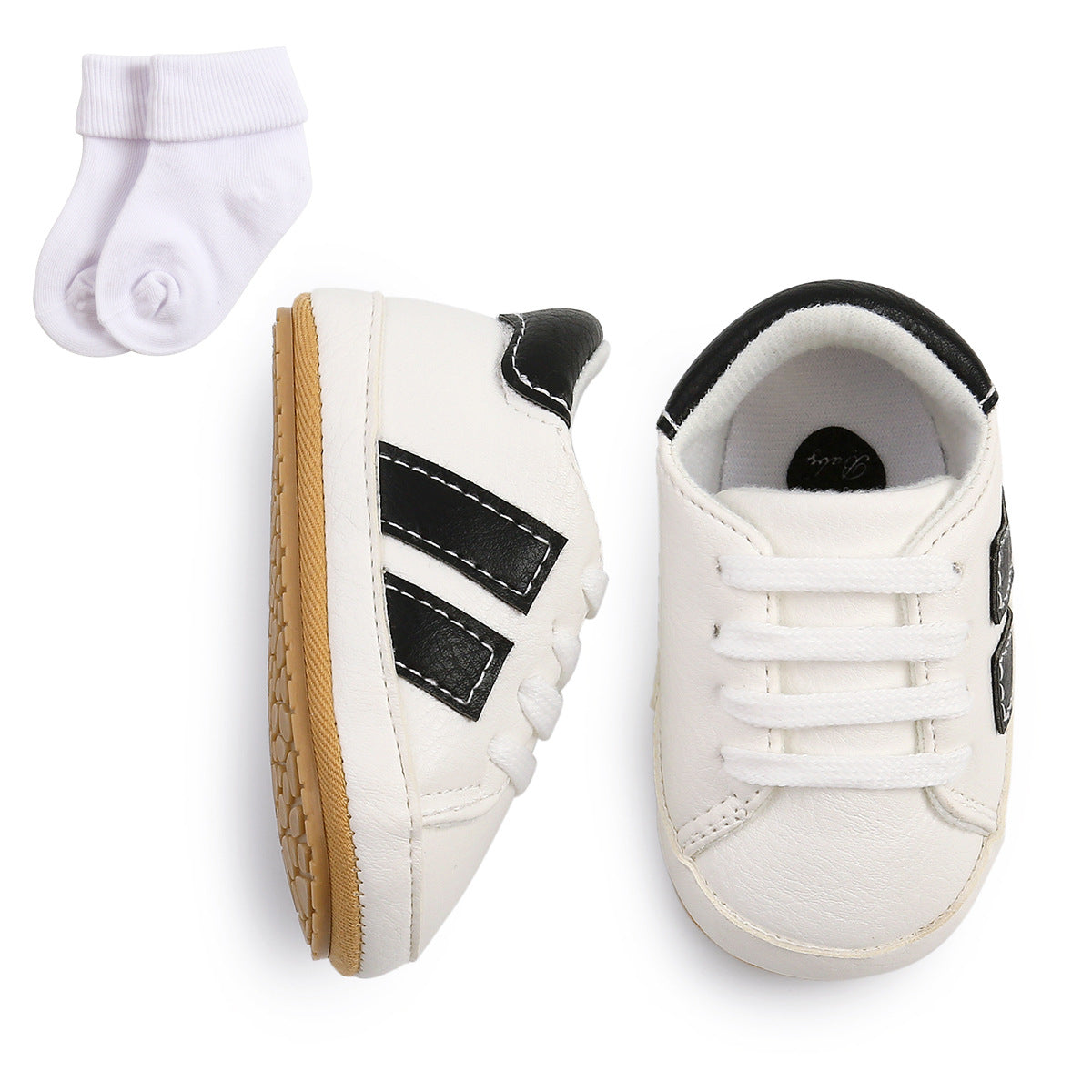 Baby TPR soft-soled non-slip toddler shoes