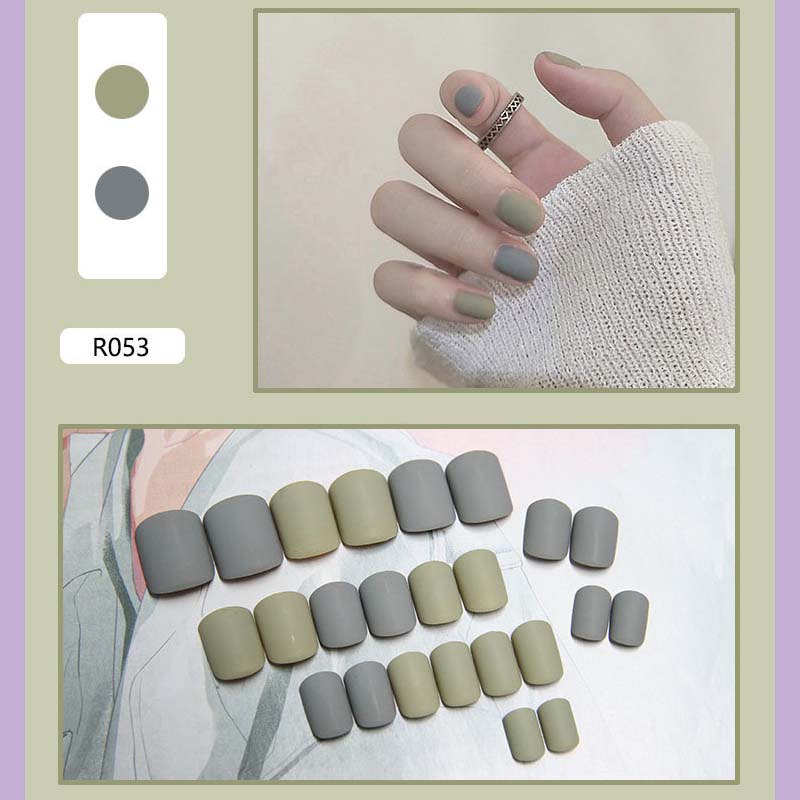 Detachable nail patch waterproof 24 pieces