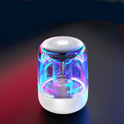 Portable Speakers Bluetooth  Powerful Bass Radio with Variable Color LED Light