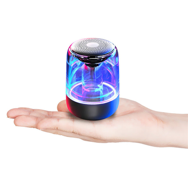 Portable Speakers Bluetooth  Powerful Bass Radio with Variable Color LED Light