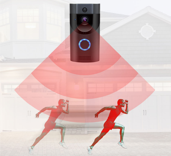 Home alarm smart wifi video doorbell wireless video intercom doorbell mobile phone remote video