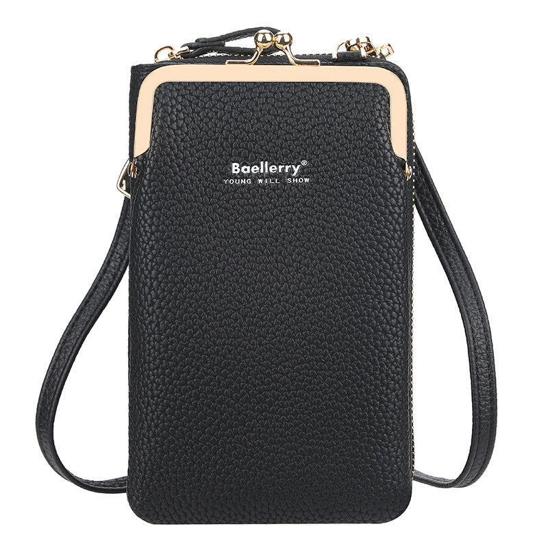 Fashion Mobile Phone Shoulder Bags With Lock