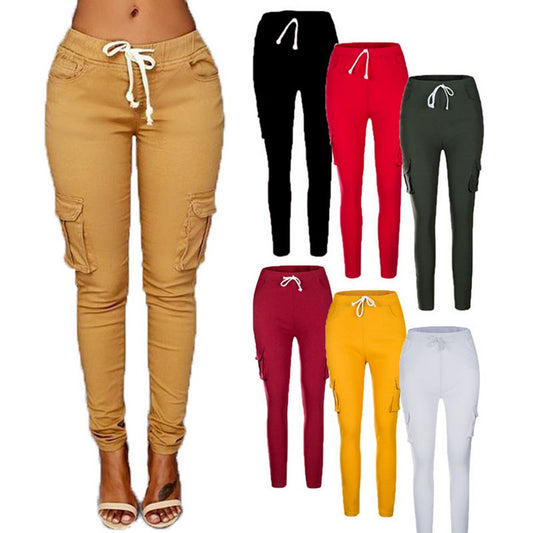 Multi-Bag Casual Pants