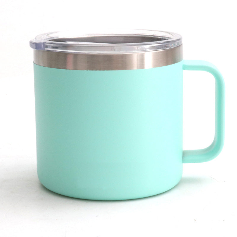 Handle cup stainless steel water cup