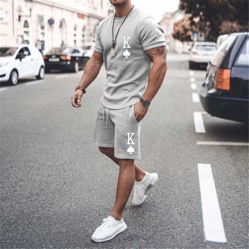 Spring And Summer Men's Clothing Slim Fashion Casual