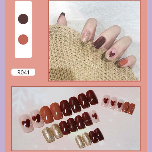 Detachable nail patch waterproof 24 pieces