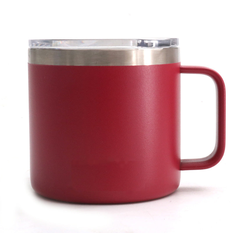 Handle cup stainless steel water cup