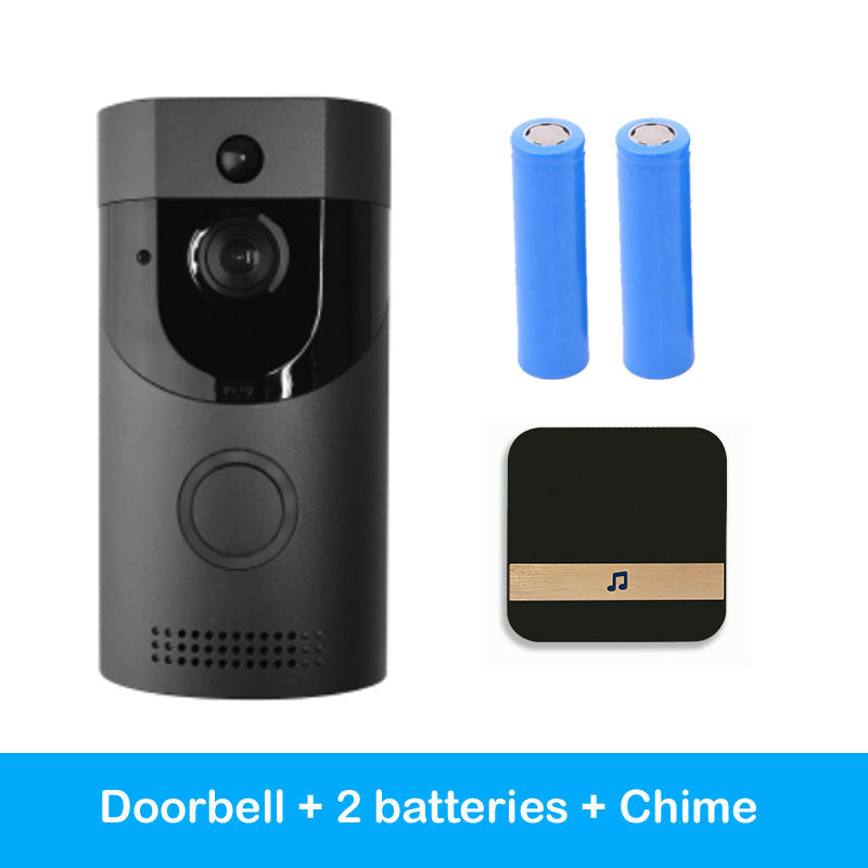 Home alarm smart wifi video doorbell wireless video intercom doorbell mobile phone remote video