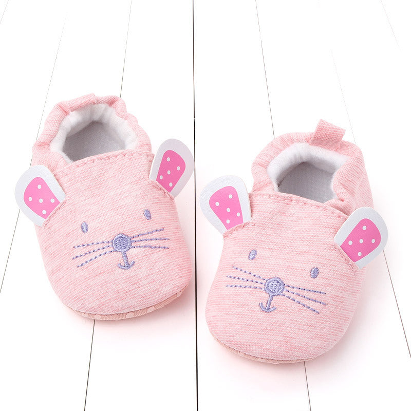 Baby shoes antiskid soft soled walking shoes