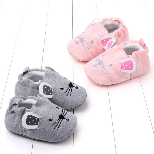 Baby shoes antiskid soft soled walking shoes