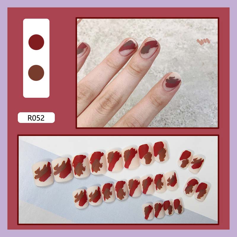 Detachable nail patch waterproof 24 pieces