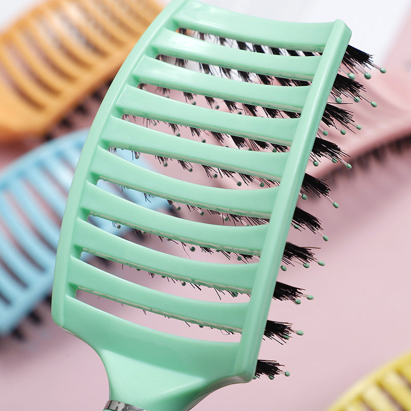 Curved Curly Hair Straight Hair Styling Massage Comb