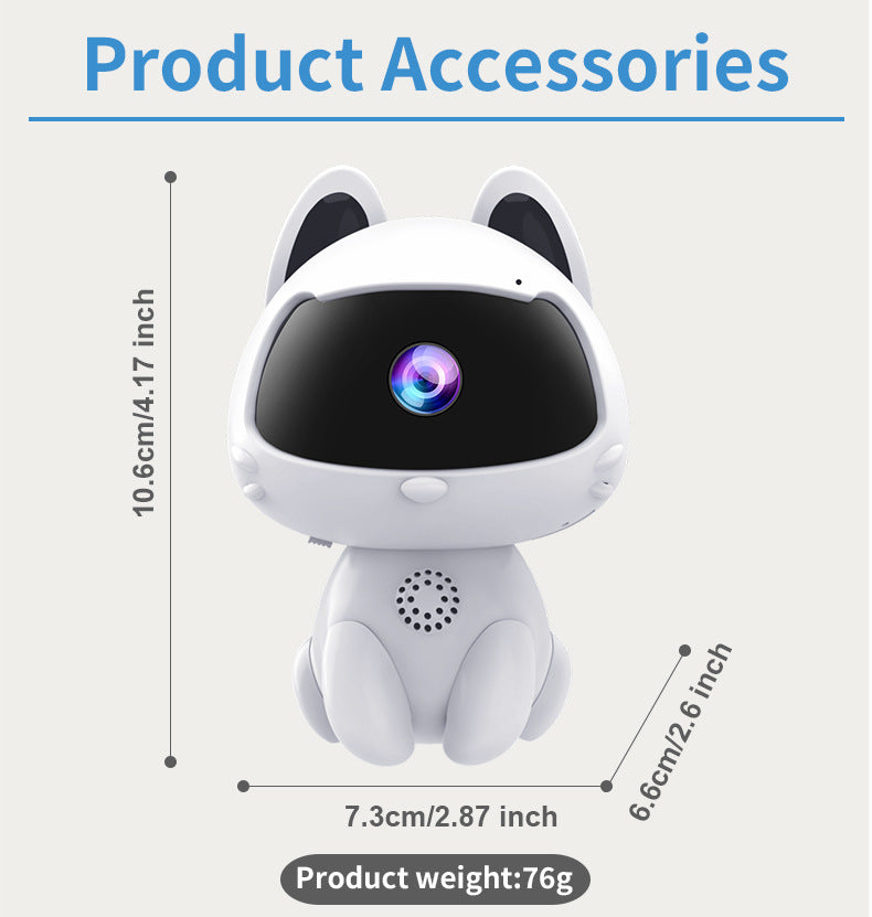 Cute Cat V380 Surveillance Camera