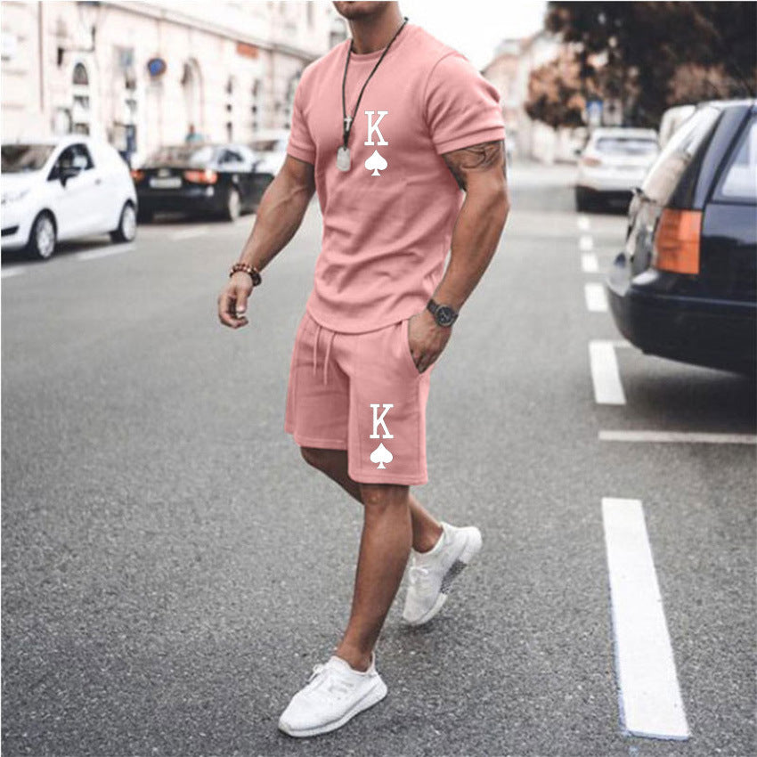 Spring And Summer Men's Clothing Slim Fashion Casual