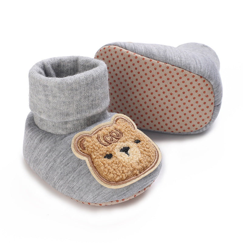 Winter Baby Plush Thick Warm Shoes