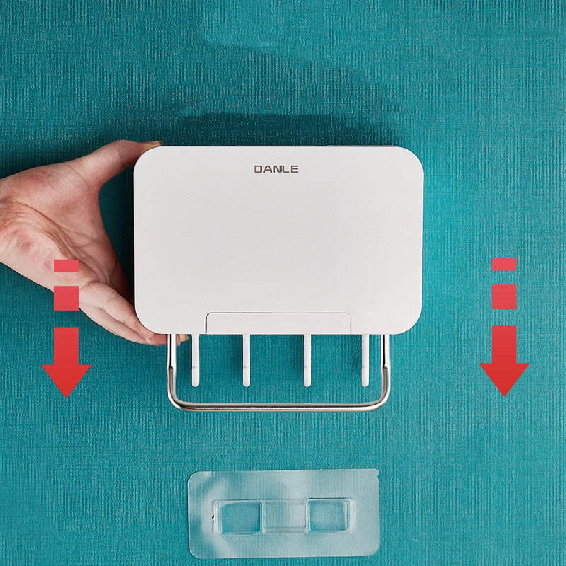 Punch-free simple and creative chopstick holder