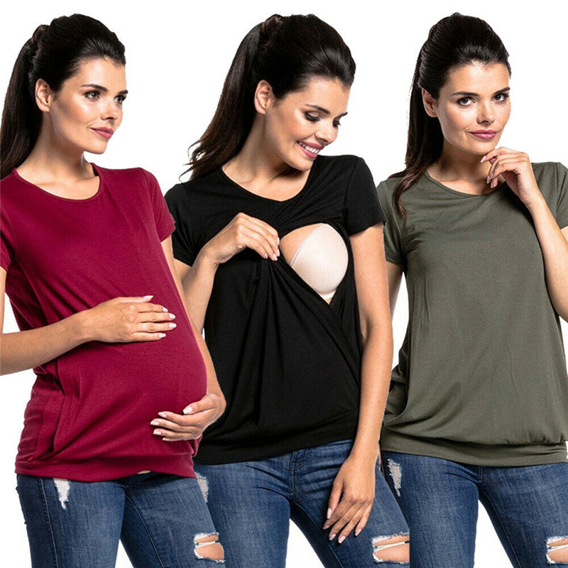 Maternity breastfeeding T-shirt