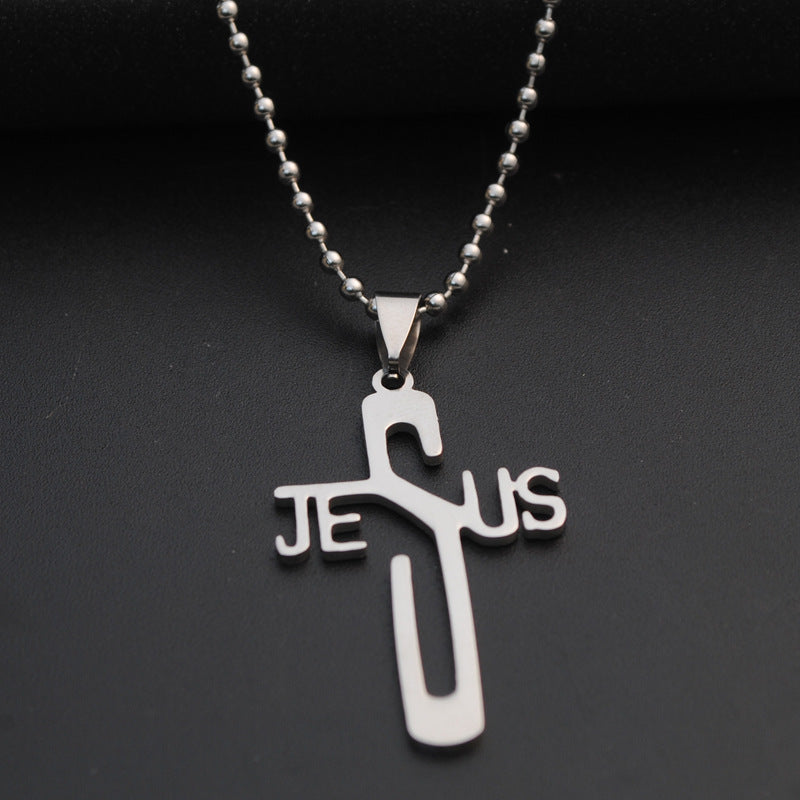 Stainless Steel Cross Necklace