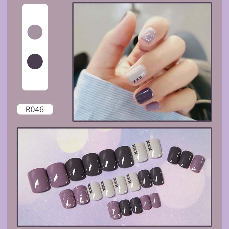 Detachable nail patch waterproof 24 pieces