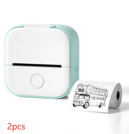 Portable Mini Thermal Label Printer Home Photo Printer Bluetooth Mini Label Printer Price Tag