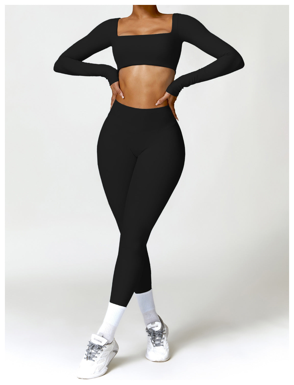 Tight Yoga Suit High-waist Quick-drying Running Sports Workout Clothes