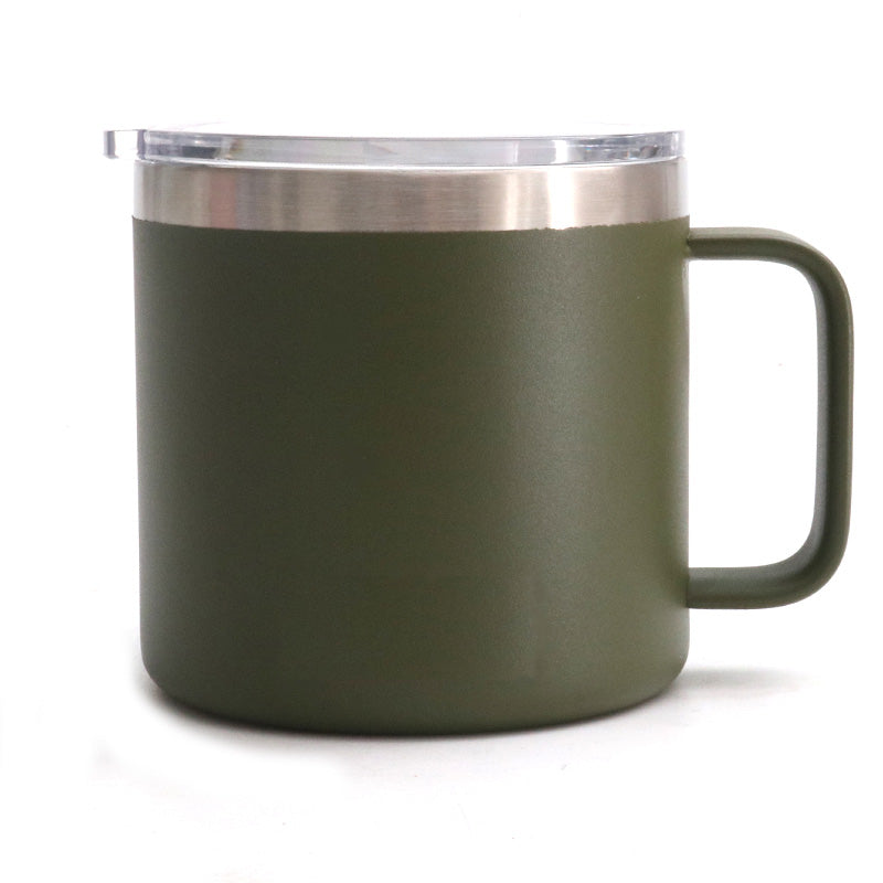 Handle cup stainless steel water cup