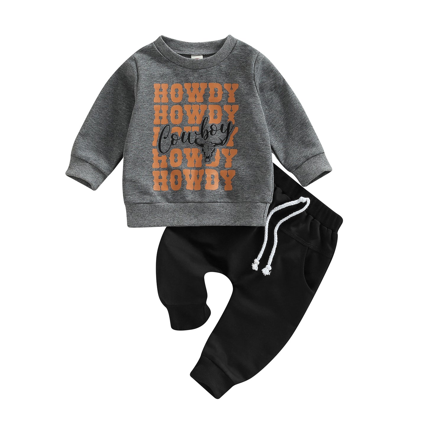 Boys And Girls Fashion Soft Sweater Suit