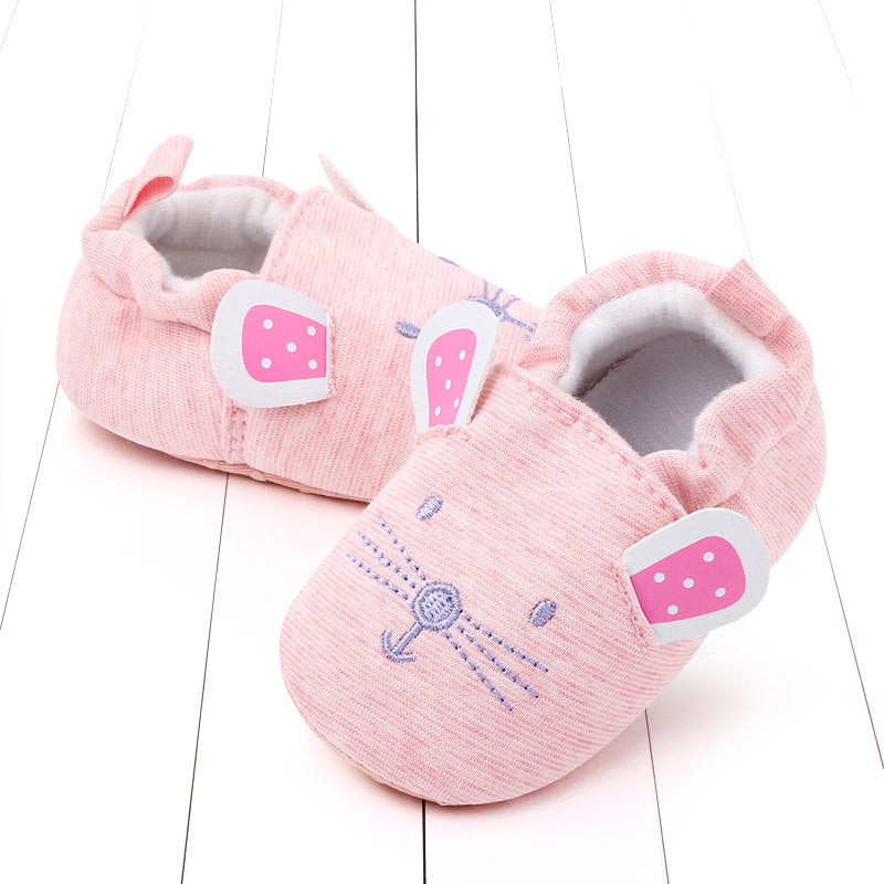 Baby shoes antiskid soft soled walking shoes