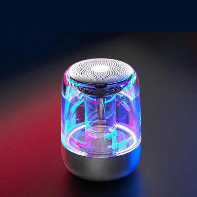 Portable Speakers Bluetooth  Powerful Bass Radio with Variable Color LED Light