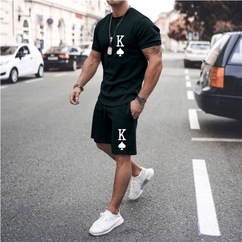 Spring And Summer Men's Clothing Slim Fashion Casual