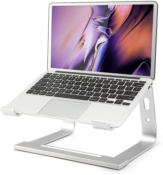 Laptop Stand Holder Compatible with MacBook Air Pro, Dell XPS, More 10-17 Inch Laptops