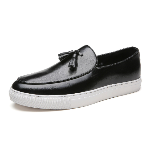 Fashionable And Simple Men's Lazy Casual Leather Shoes