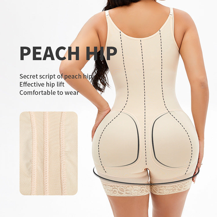 Sling One-piece Body Abdomen Buttocks Tight Fat Woman