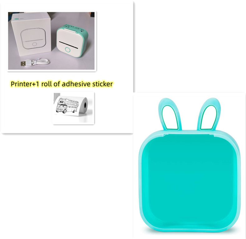 Portable Mini Thermal Label Printer Home Photo Printer Bluetooth Mini Label Printer Price Tag