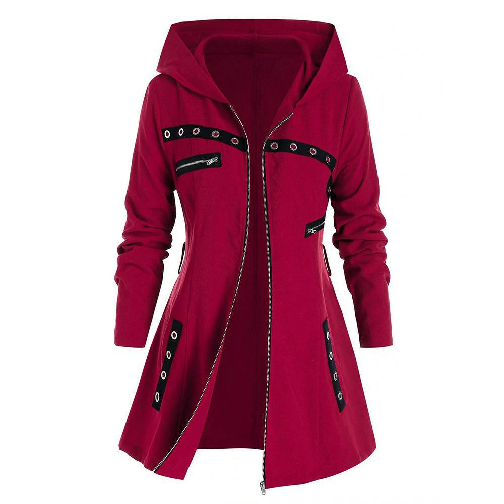 Long Sleeve Hooded Jacket