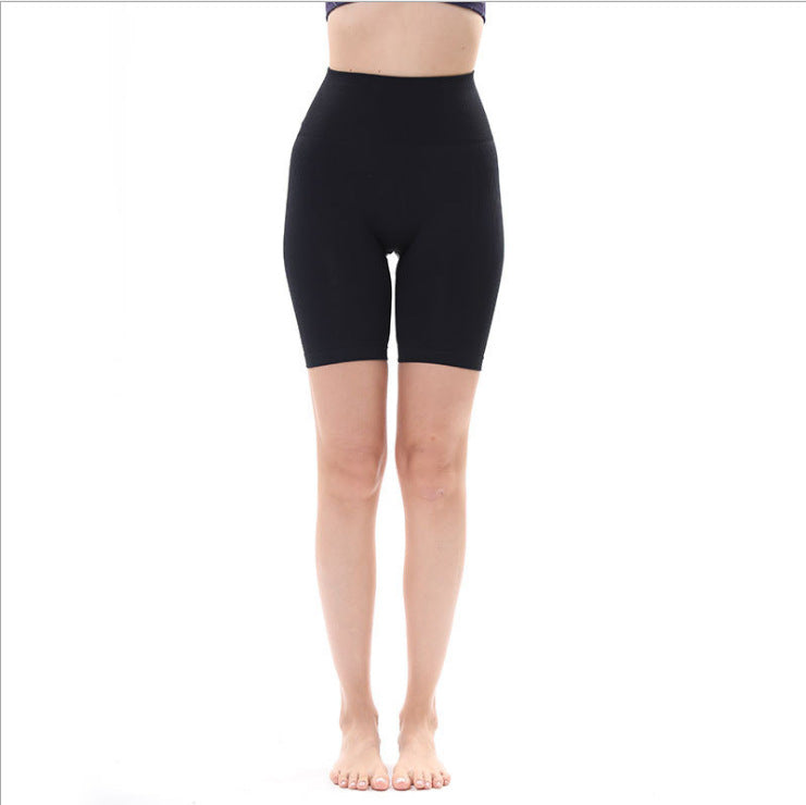 Women's Fashion Stretch Hip Lift High Waist Tight Quick-drying Shorts