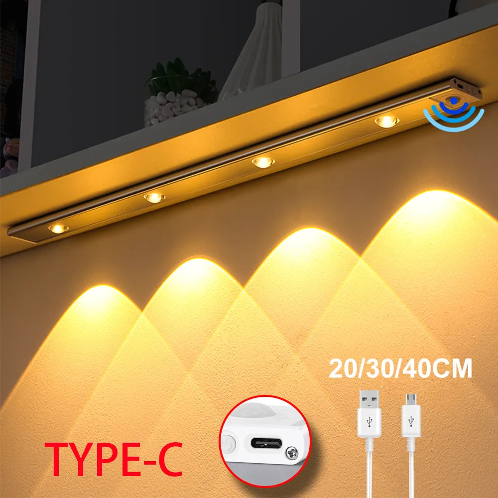 LED Motion Sensor Wireless Ultra Thin Night Light USB LED Wine cooler Light