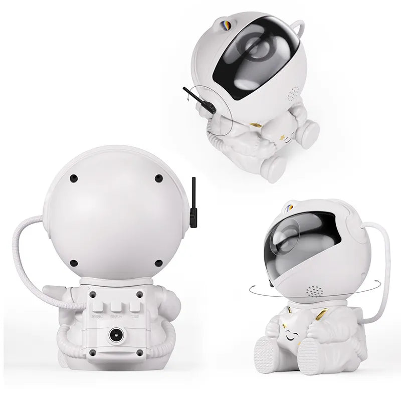 Galaxy Star Projector LED Night Light Starry Sky Astronaut Projector Lamp For Decoration Bedroom Home Decorative