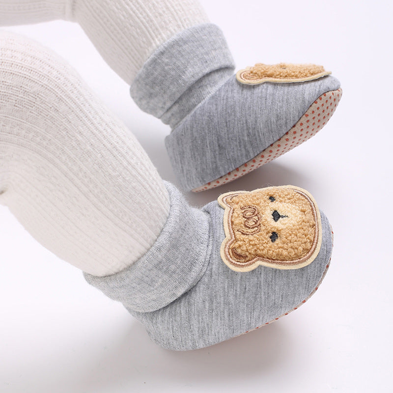 Winter Baby Plush Thick Warm Shoes