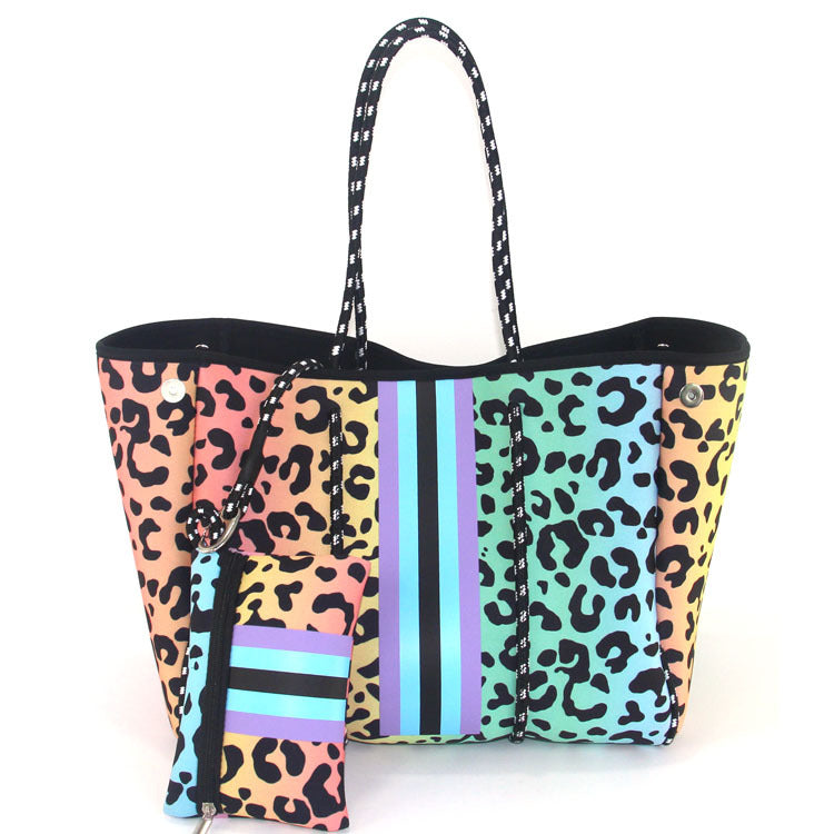 Fashion Beach Bag Large-capacity Shoulder Bag Neoprene