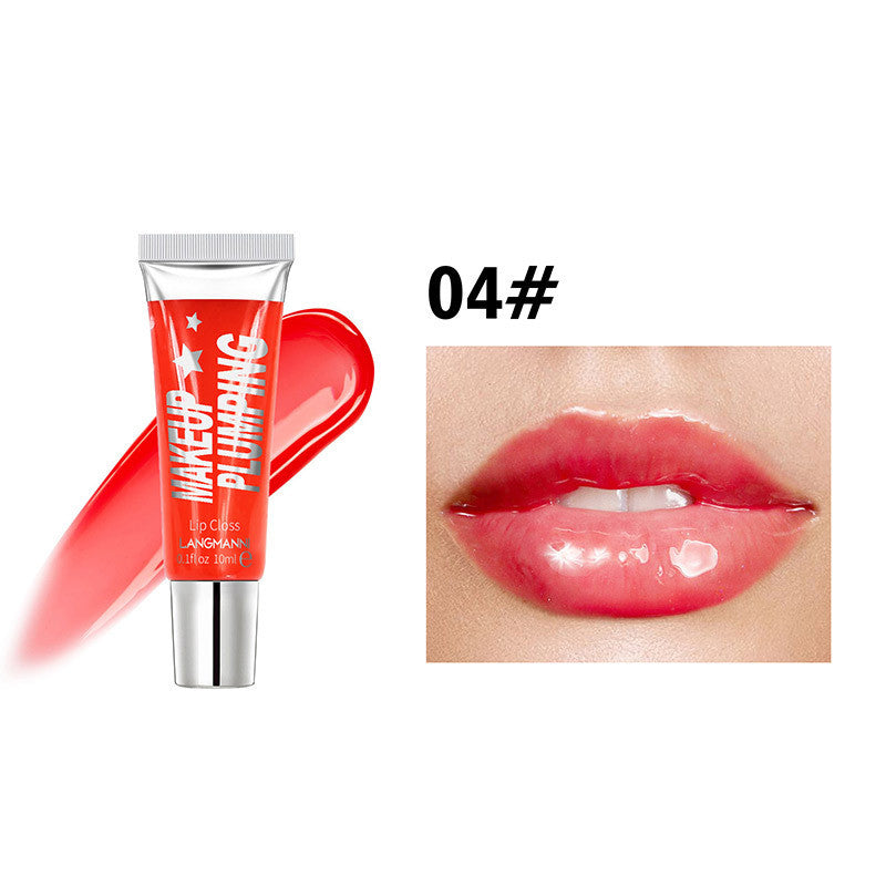 Transparent Lip Gloss Lotion Plump And Moisturize Lips