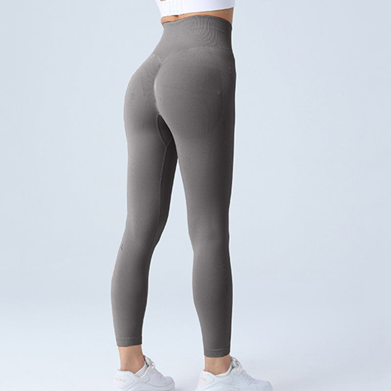 Seamless Leggings Yoga Pants Tummy Control Workout Running Yoga Leggings