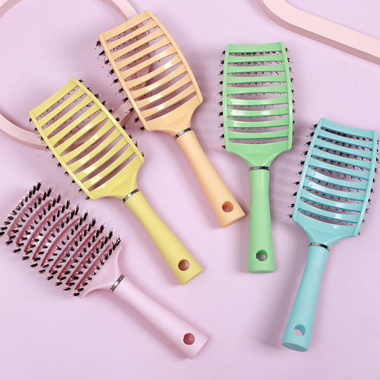 Curved Curly Hair Straight Hair Styling Massage Comb